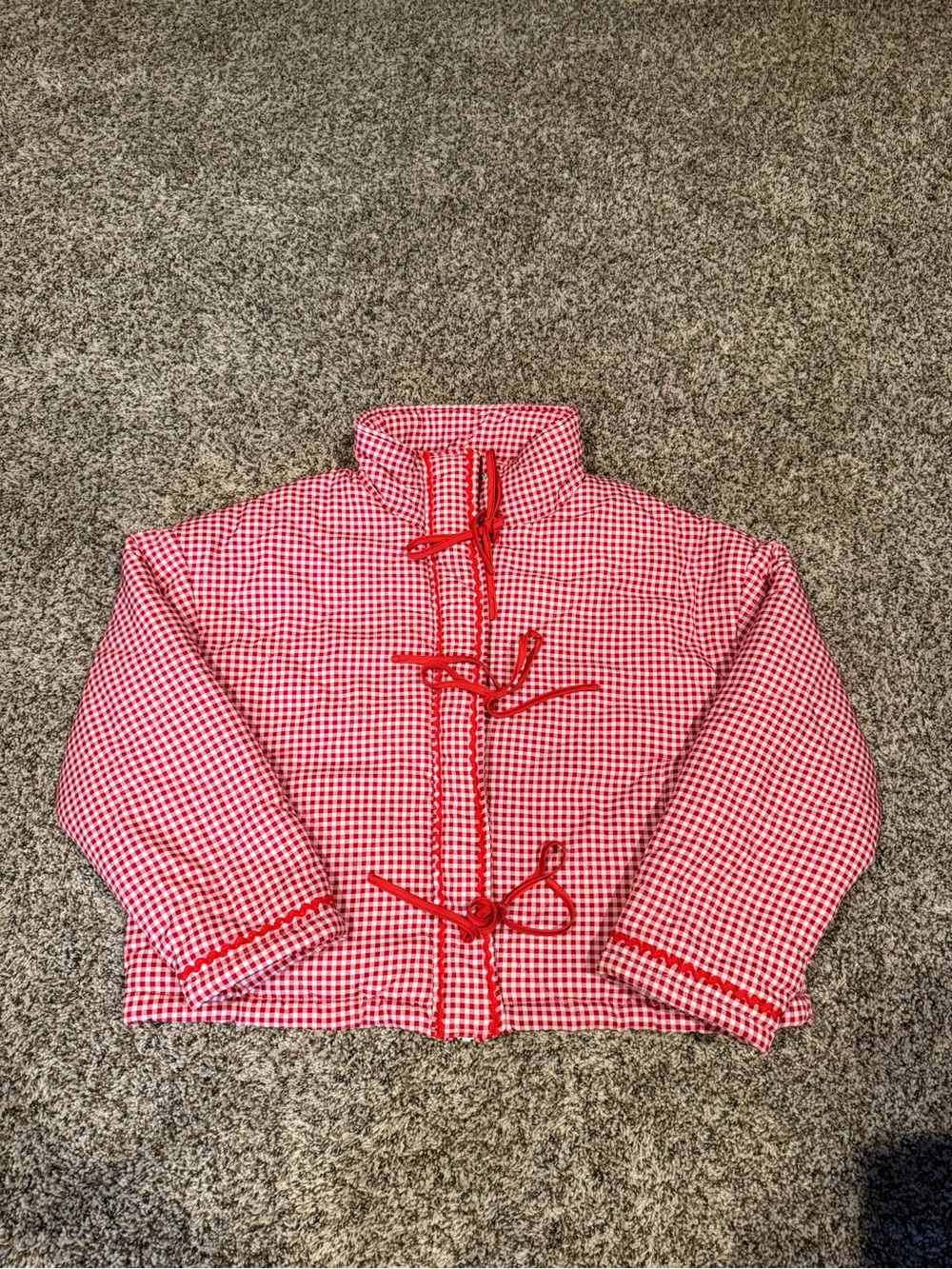 Red Gingham Jacket